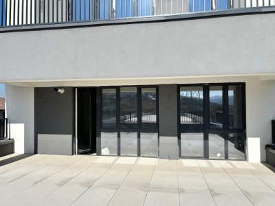 Apartament de 2 camere semifinisat, CF , 53,45 mp, terasa 60,31 mp, zona VIVO