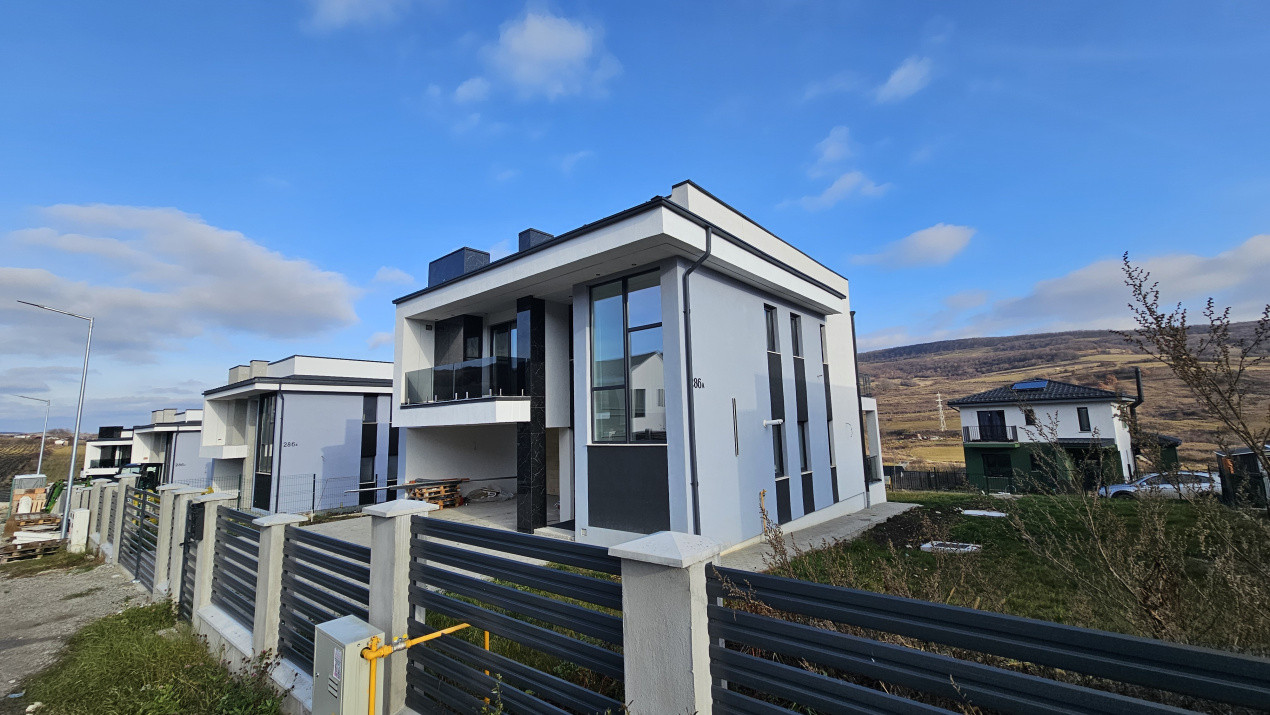 Casa individuala 120mp, 22,5mp terasa, garaj, Popesti Vale