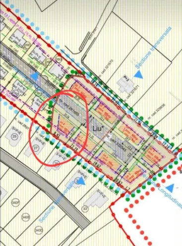 Teren de 400mp pt casa individuala, zona Oasului