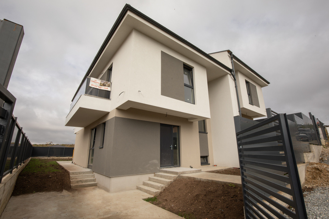 Duplex 7 camere, 205 mp, 300mp teren, priveliste panoramica, Chinteni