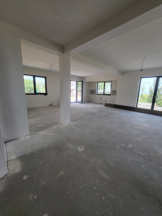 Casa individuala moderna cu 5 camere semifinisata, 270 mp utili, Feleacu