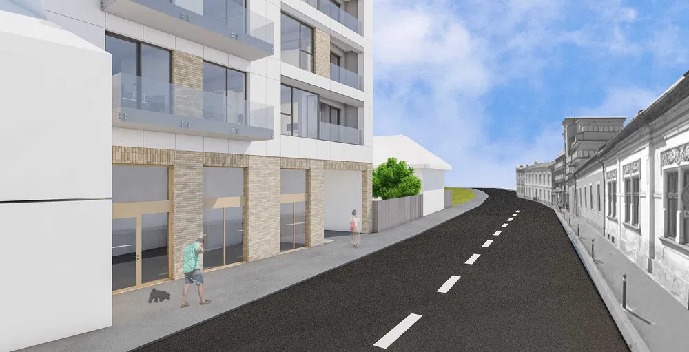 Apartamente cu 2 camere 52mp, Strada Paris