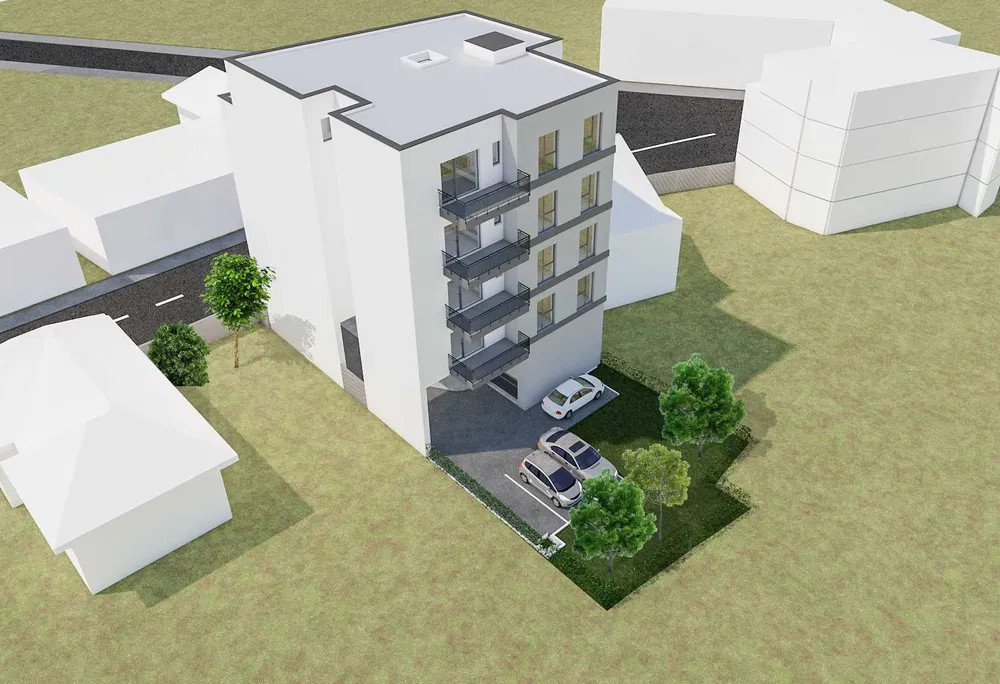 Apartamente cu 2 camere 52mp, Strada Paris