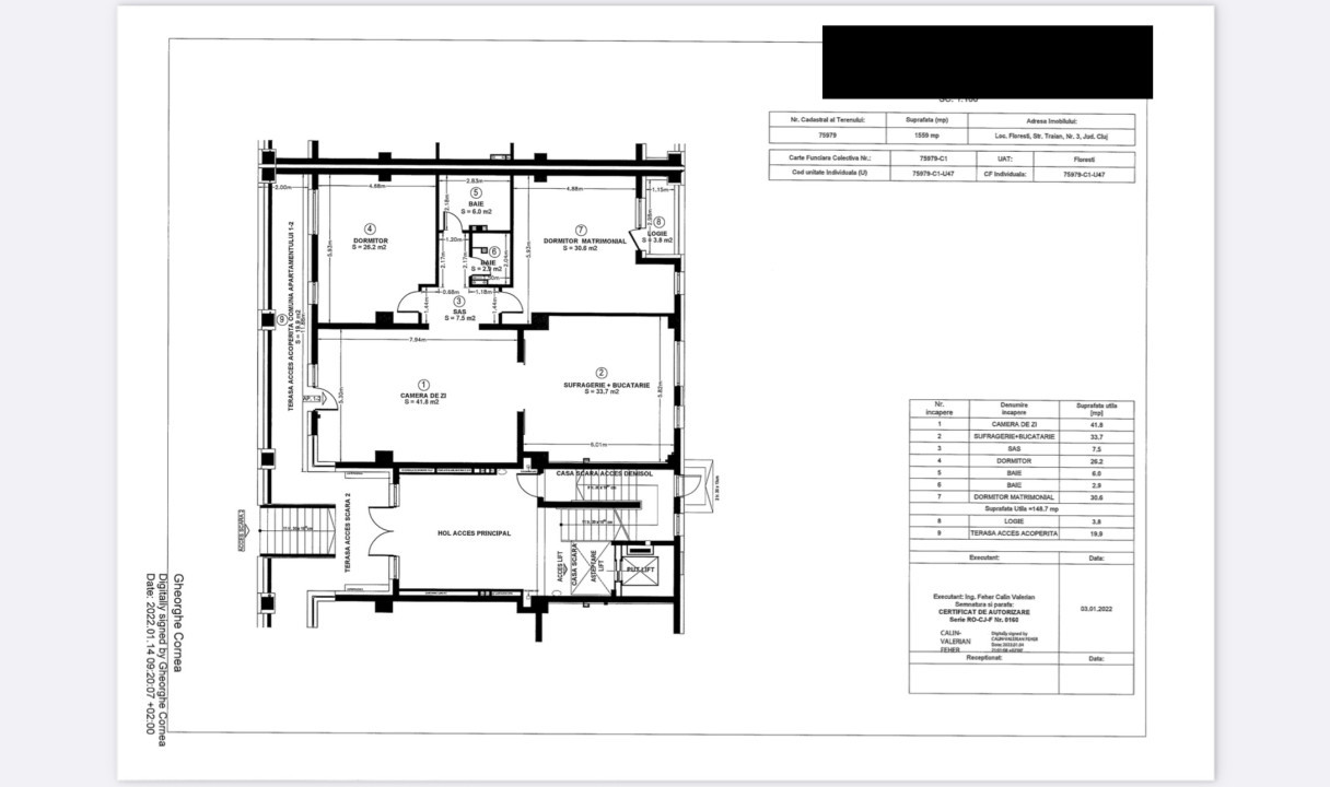 Închiriere spațiu comercial, 148 mp, zona Vivo, Columna Residence