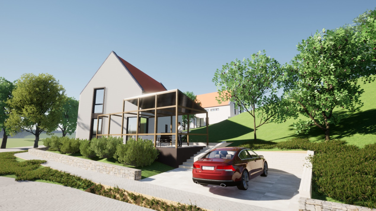 Teren de casa individuala cu AC, langa lac, 750 mp, Ciurila