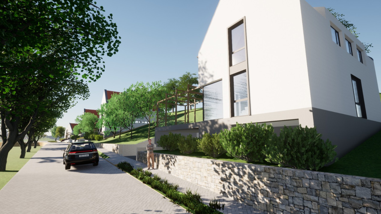 Teren de casa individuala cu AC, langa lac, 750 mp, Ciurila