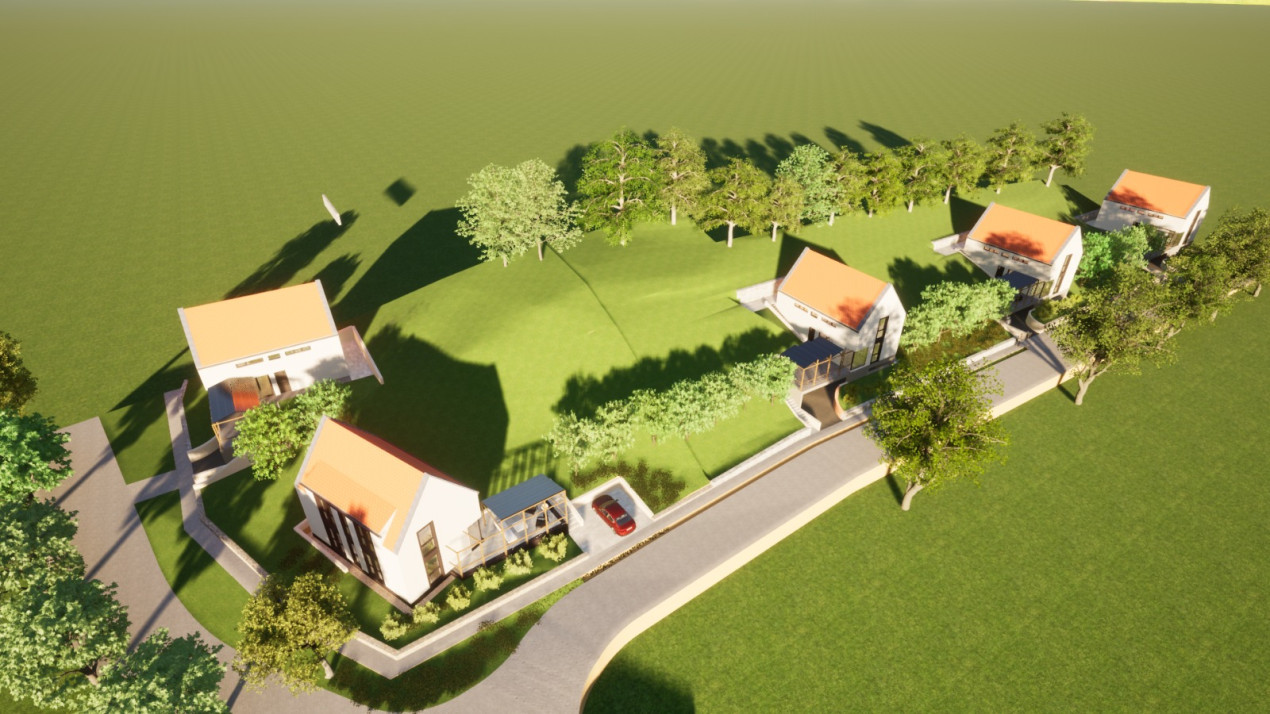 Teren de casa individuala cu AC, langa lac, 750 mp, Ciurila