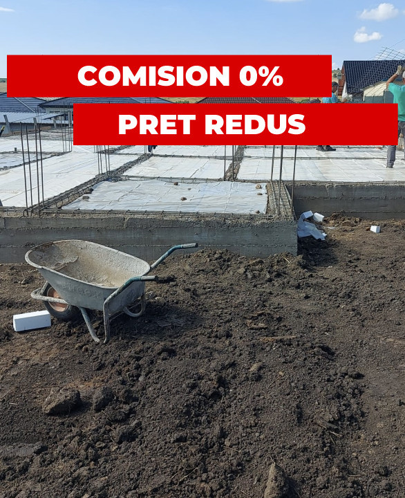 Teren 650 mp cu autorizatie de construire si fundatie, Copaceni