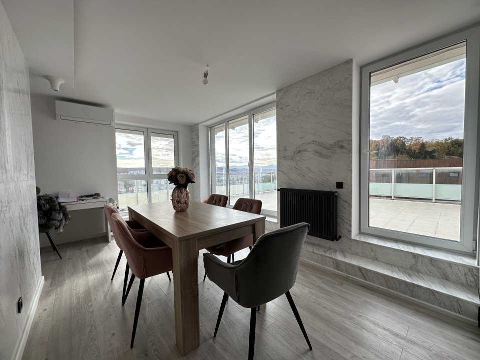 Apartament 2 camere, 62 mp, terasa 50 mp, bloc nou, Grigorescu