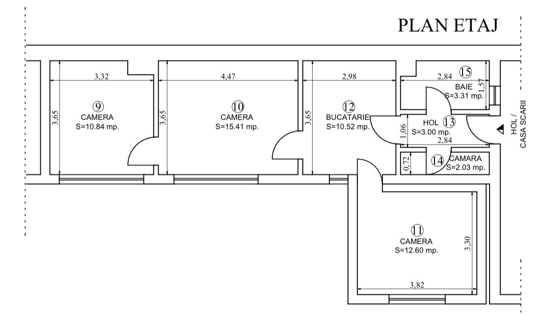 Casa cu apartamente de vânzare, la cheie 136 mp, curte 120mp ,zona Horea Cluj