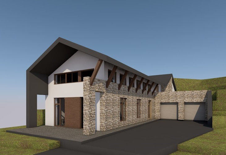 Teren cu autorizație de construcție, 1577 mp, Feleacu