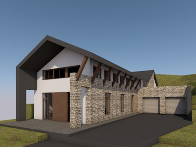 Teren cu autorizație de construcție, 1577 mp, Feleacu