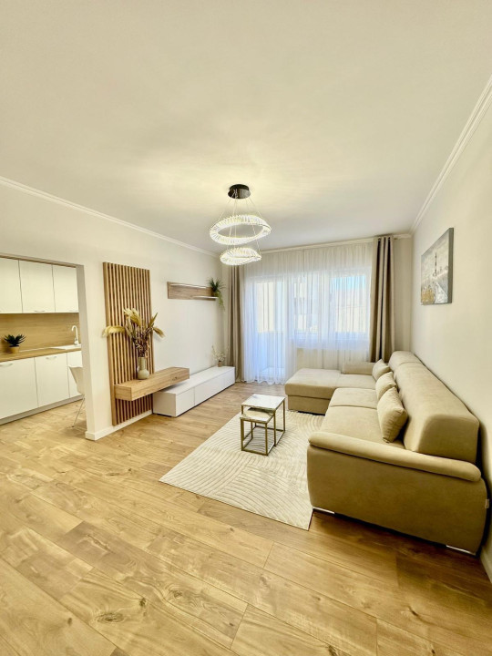 Apartament de 2 camere, 53 mp, ultra finisat, zona Terra