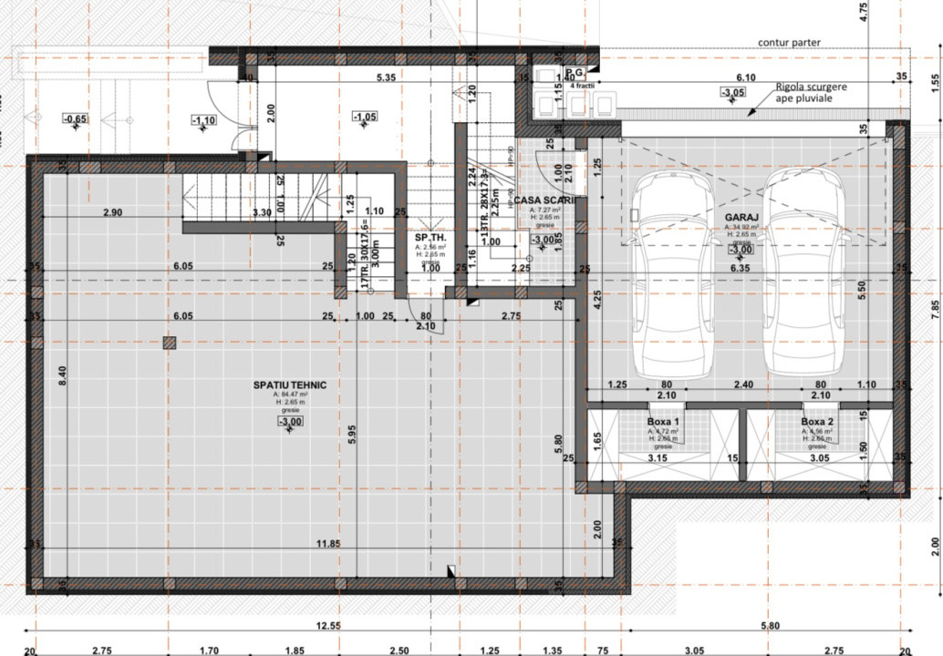 Spatiu comercial, 220 mp, CF disponibil, zona Grand Hotel Italia