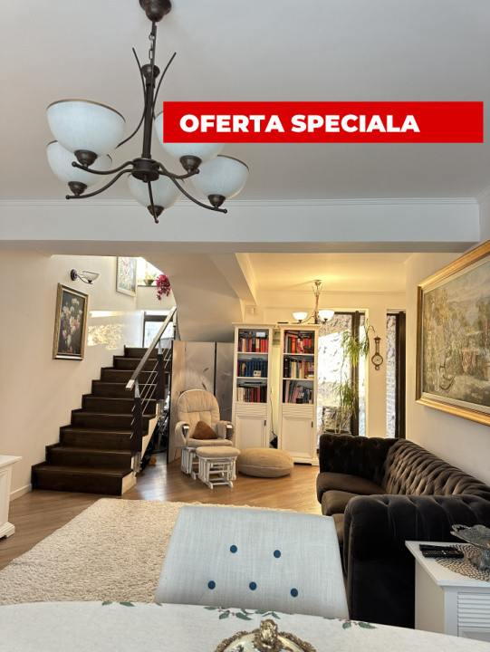 Casa insiruita, 4 camere, Ultramoderna, 195 mp, gradina, Zona Europa