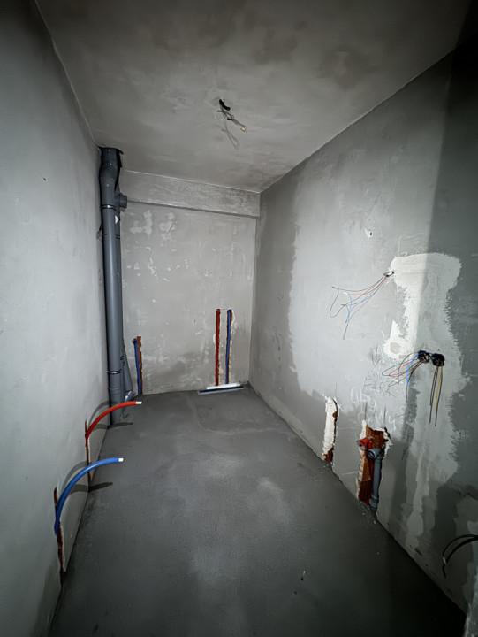 Apartament de 1 camera, 37 mp, semifinisat, Zona Sesul de sus