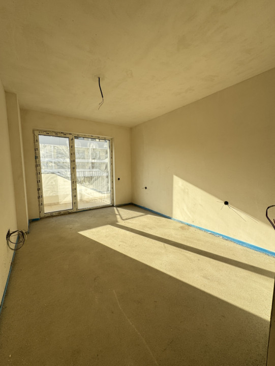 Apartament de 2 camere, 55.47 mp, semifinisat,terasa,Zona Eroilor