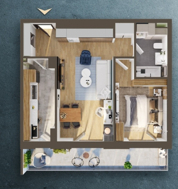 Ansamblu Exclusivist și Unic, apartamente de 1,2,3 și 4 camere,Marasti