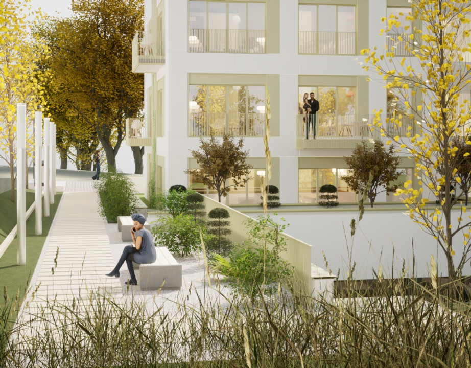 Ap cu 3 camere, 100mp de gradina, LIFT, piscina, 2 parcari sub, Europa