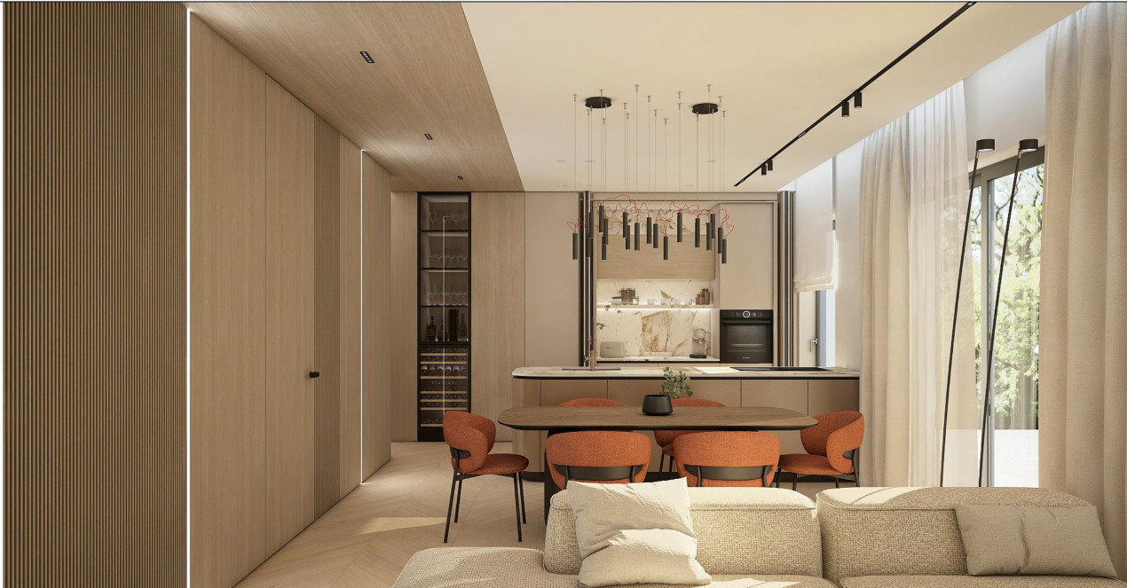 Ap cu 3 camere, 100mp de gradina, LIFT, piscina, 2 parcari sub, Europa