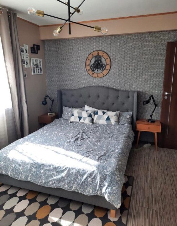 apartament cu 2 camere,2 balcoane si garaj