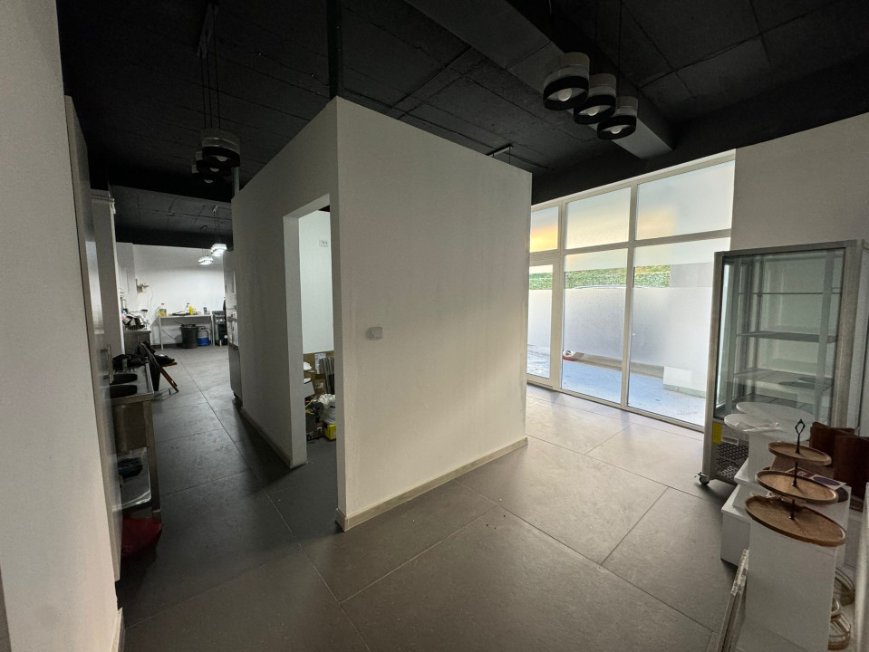 Spațiu comercial, parter, 89 mp utili, vitrină, Dambul Rotund