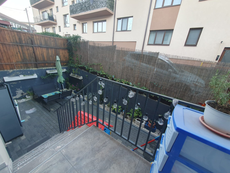 Apartament 2 camere, 47mp,gradina ,2 parcari, zona Fagului