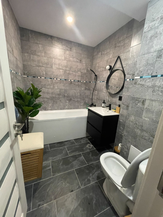 Apartament cu 2 camere, 38,5 mp, terasa, zona Terra