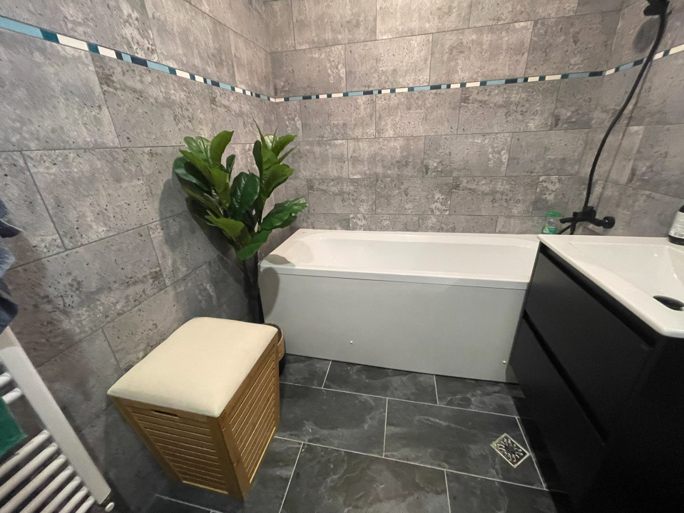Apartament cu 2 camere, 38,5 mp, terasa, zona Terra