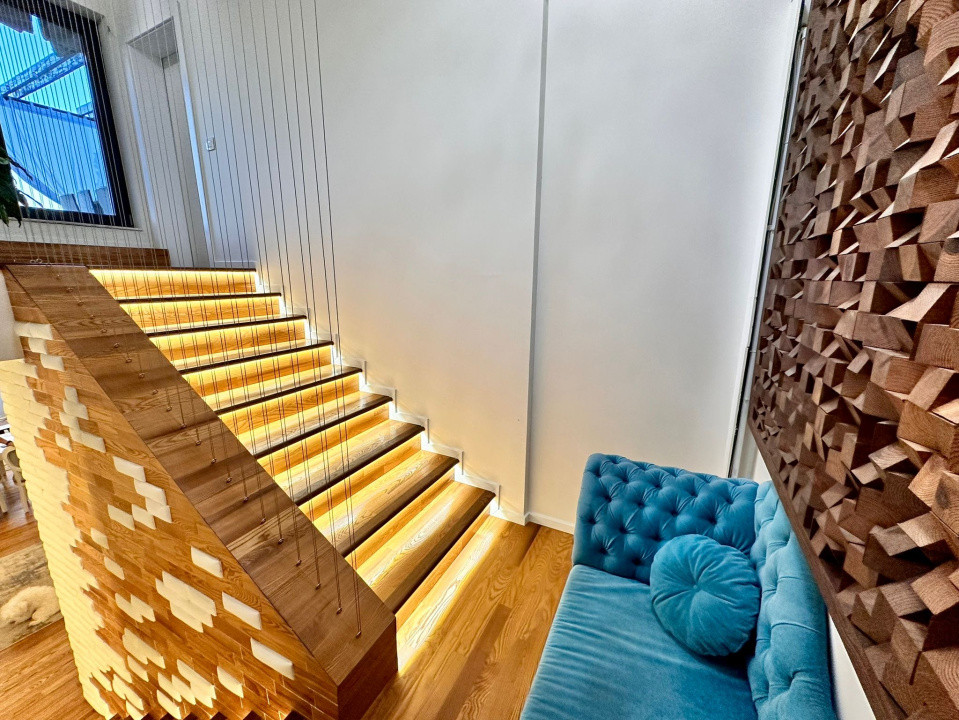 Apartament tip Penthouse,200 mp utili,Terasa,Ultramodern,Zona Buna Ziua