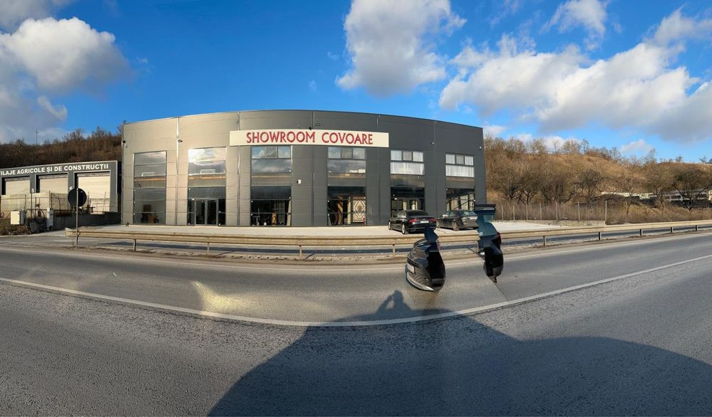 Hală/spațiu comercial, 1200 mp utili, 1600 mp teren liber, zona Baciu, Cluj