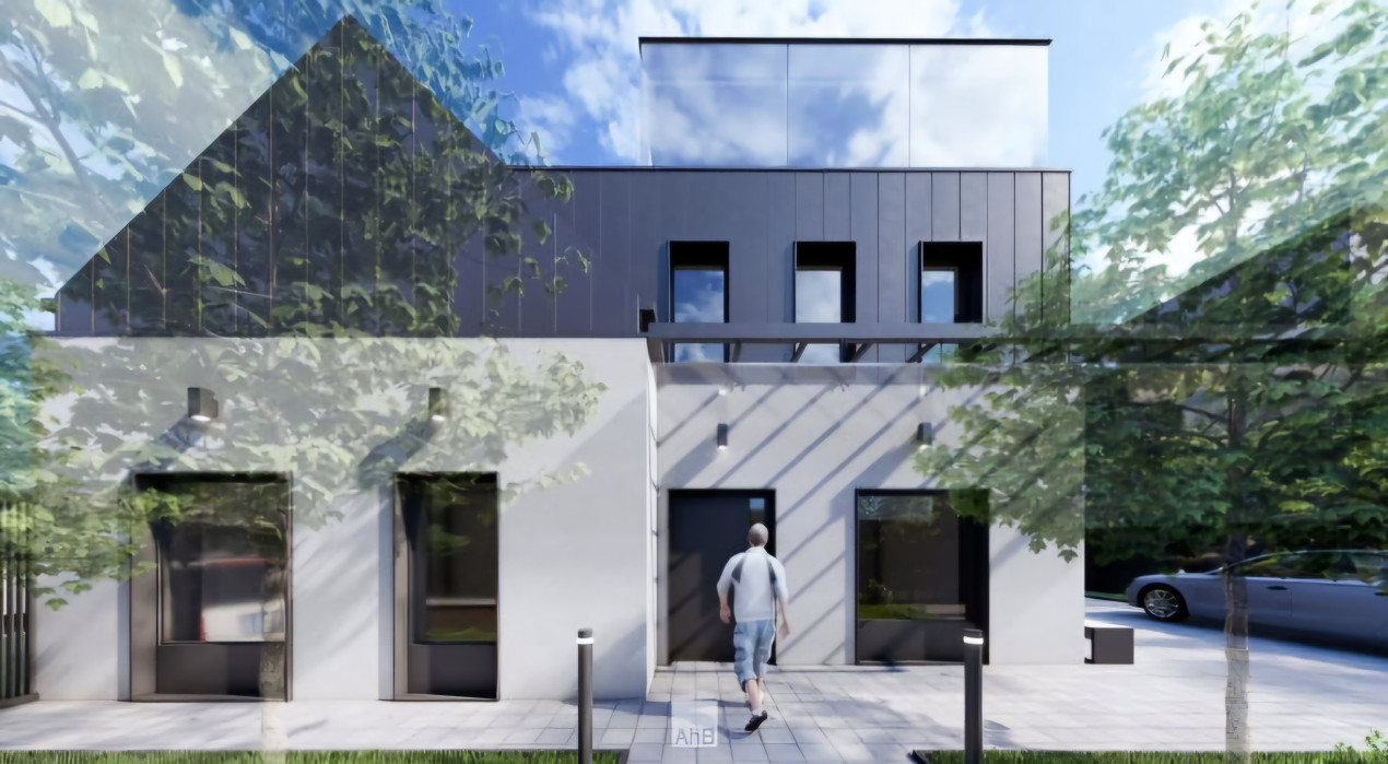 Cladire de birouri, 315mp utili, teren de 430mp, Intre Lacuri