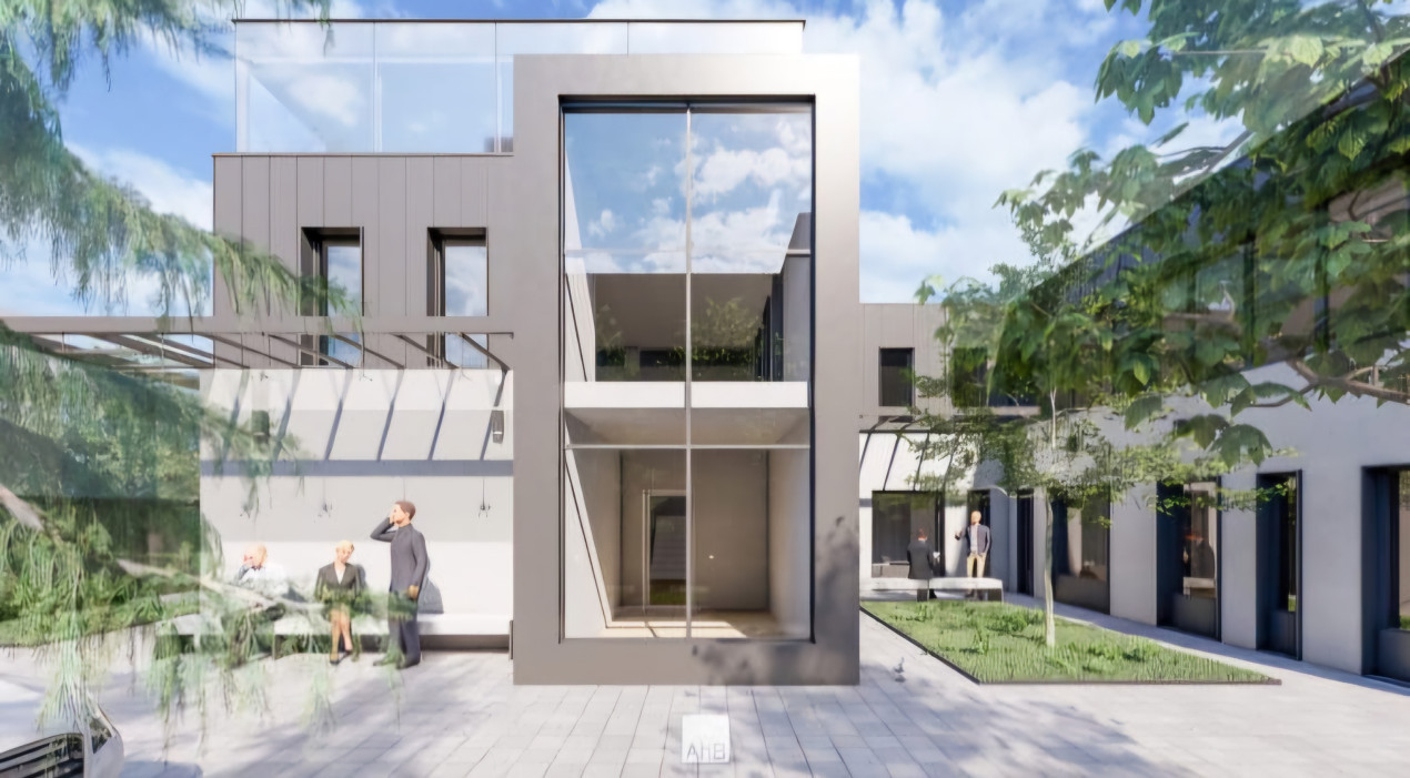 Cladire de birouri, 315mp utili, teren de 430mp, Intre Lacuri