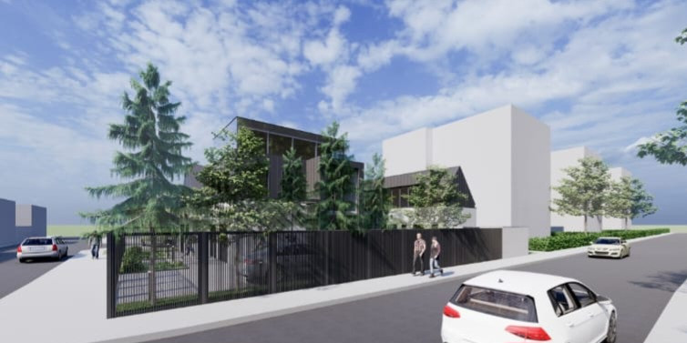 Cladire de birouri, 315mp utili, teren de 430mp, Intre Lacuri