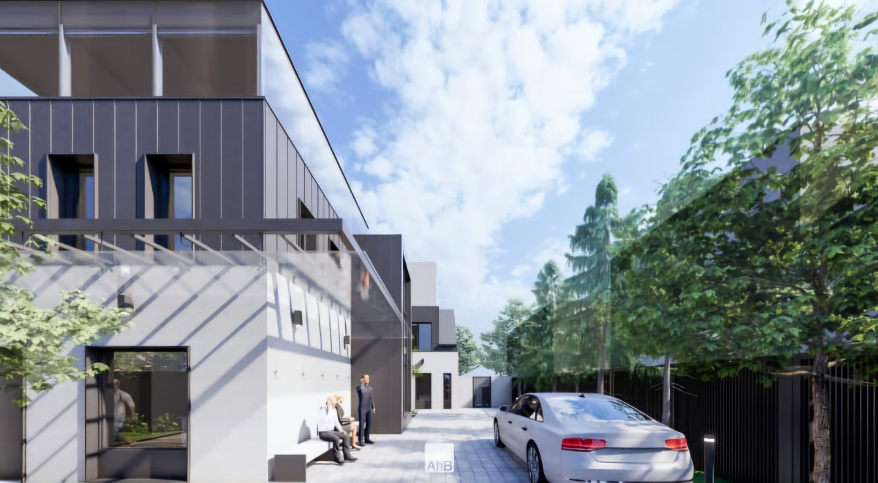 Cladire de birouri, 315mp utili, teren de 430mp, Intre Lacuri