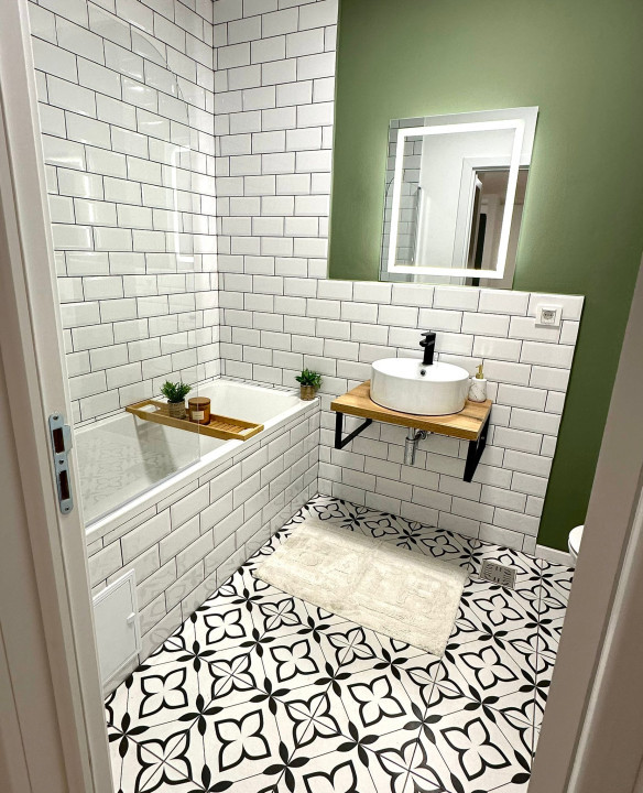 Apartament ultrafinisat 2  camere, terasa si parcare subterana 