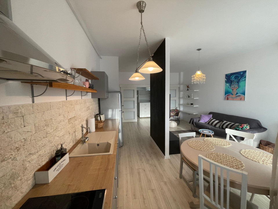 Apartament 2 camere + birou, 70 mp, terasa, PET FRIENDLY, Bonjour Residence