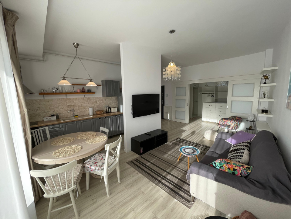 Apartament 2 camere + birou, 70 mp, terasa, PET FRIENDLY, Bonjour Residence