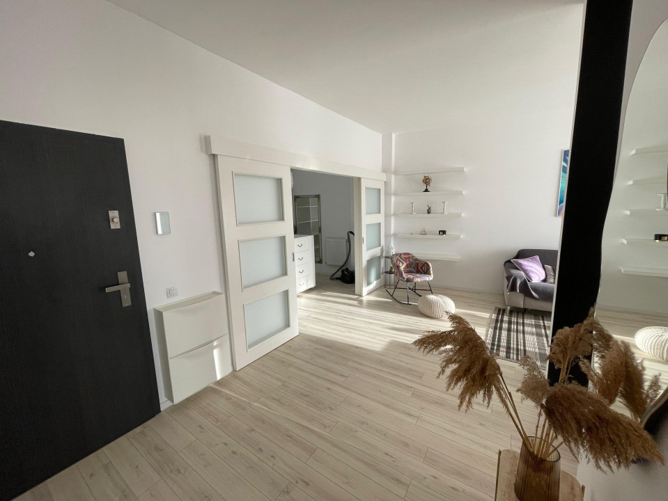 Apartament 2 camere + birou, 70 mp, terasa, PET FRIENDLY, Bonjour Residence