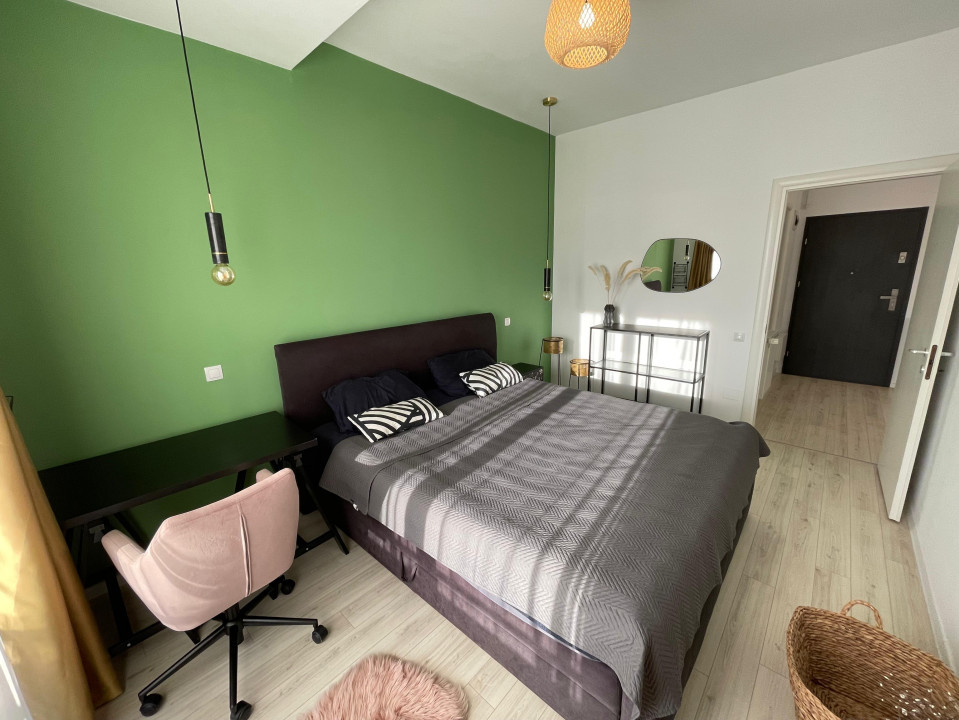 Apartament 2 camere + birou, 70 mp, terasa, PET FRIENDLY, Bonjour Residence