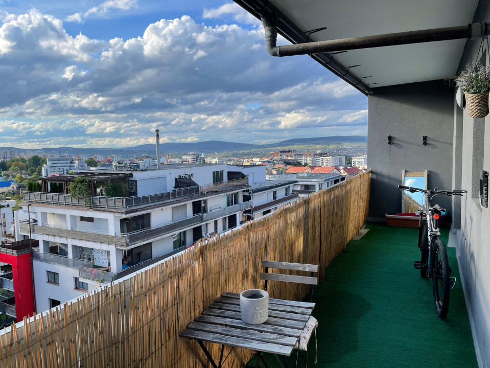 Apartament 2 camere + birou, 70 mp, terasa, PET FRIENDLY, Bonjour Residence