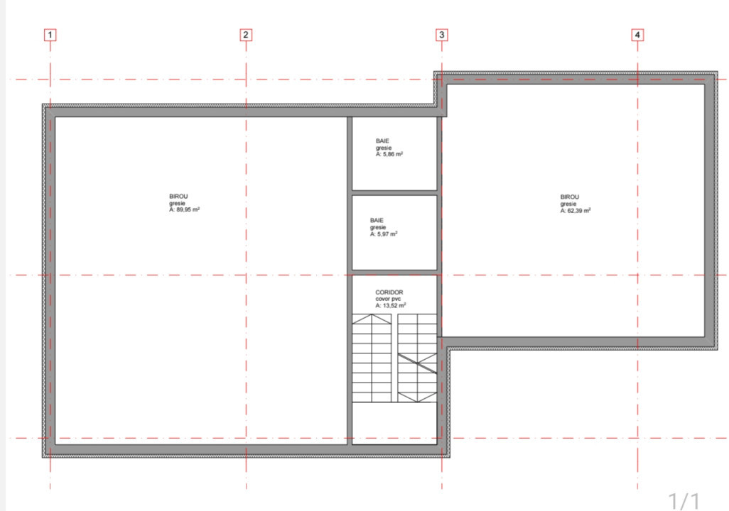Teren 1166mp, proiect Clinica si Birouri, Gruia 
