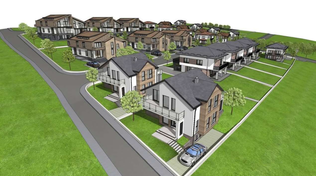 Terenuri pentru case, parcele de la 500mp la 1300 mp, Chinteni