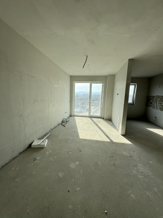 Apartament de 2 camere, 48 mp, semifinisat, garaj subteran, Marasti