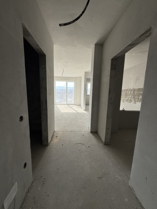 Apartament de 2 camere, 48 mp, semifinisat, garaj subteran, Marasti