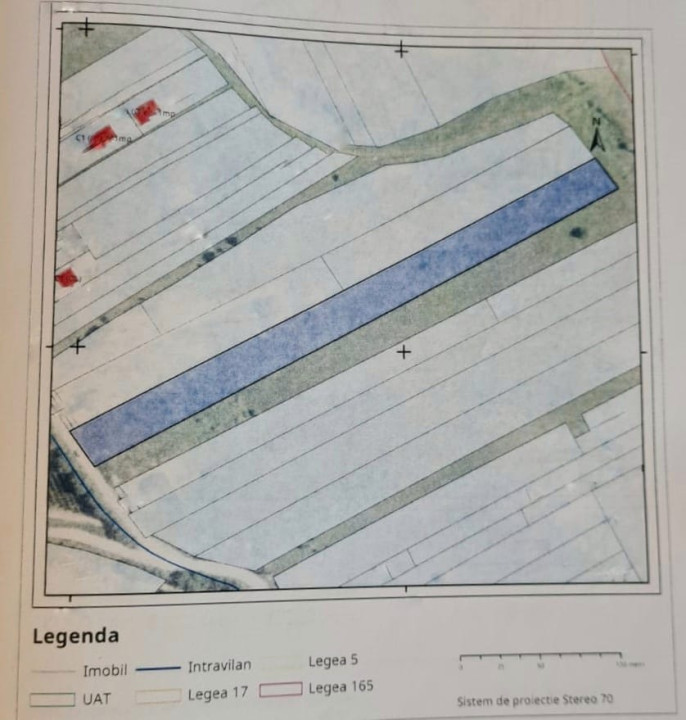 Teren 9.555mp front 28ml constructie ansamblu case Iris 