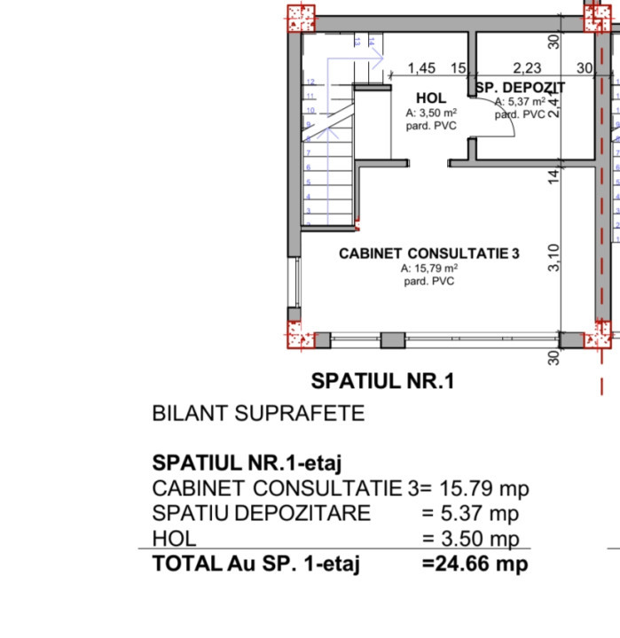 Spatiu comercial, 80mp, Spitalul de Recuperare/Zorilor 
