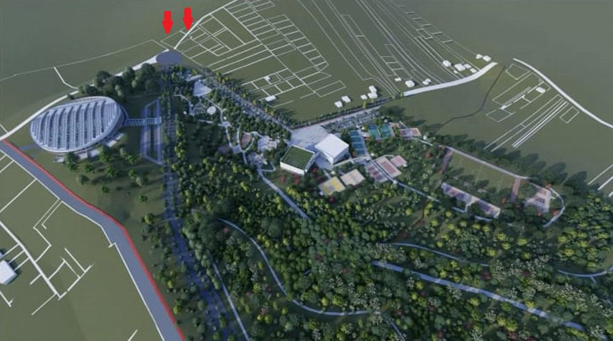 Teren intravilan 1000 mp în zona Hub Borhanci