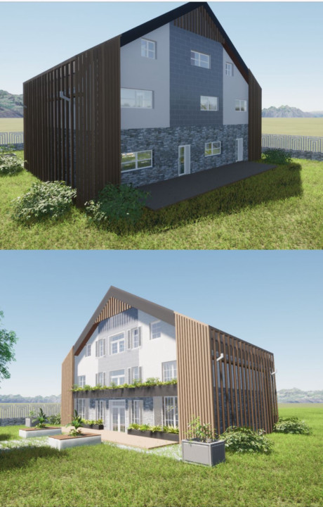 Casă individuală, 430 mp utili, 800 mp teren, zona Sălicea