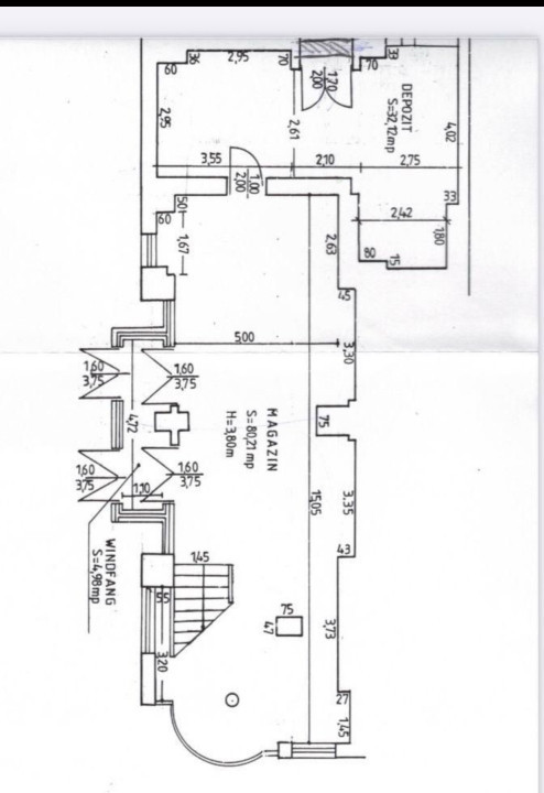 Spatiu comercial, 112 MP, Marasti